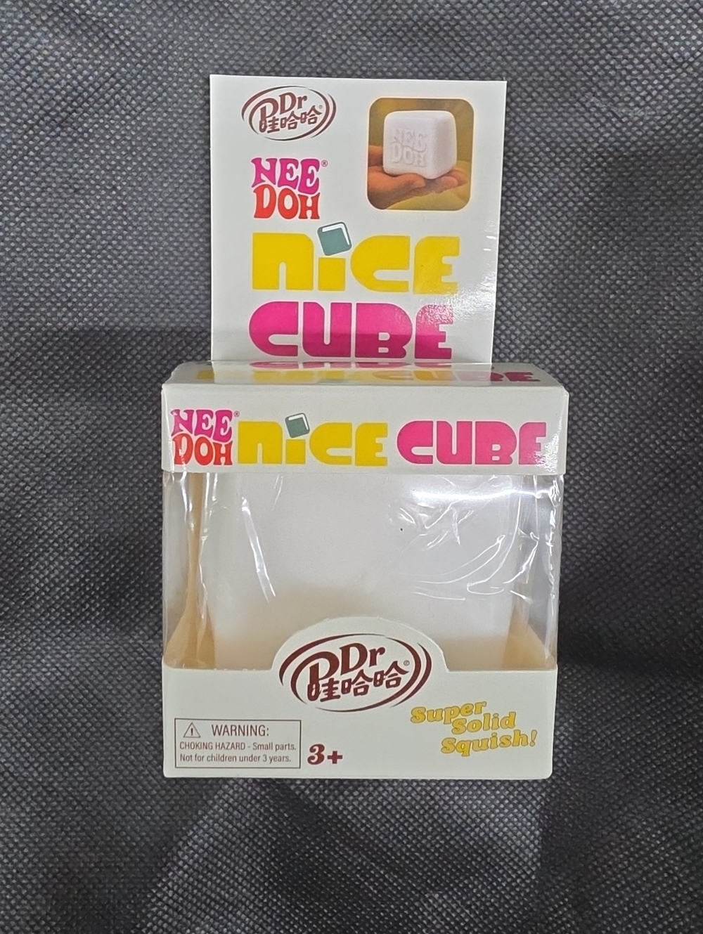 NeeDoh Nice Cube Stress Toy - RARE Dr Pepper Edition